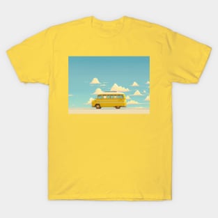 Yellow Camper Van T-Shirt